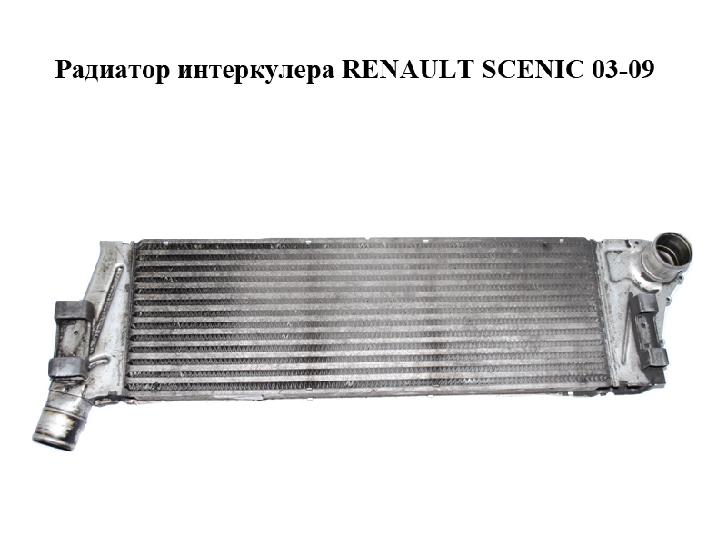 Радиатор интеркулера RENAULT SCENIC 03-09 (РЕНО СЦЕНИК) (8200115540)