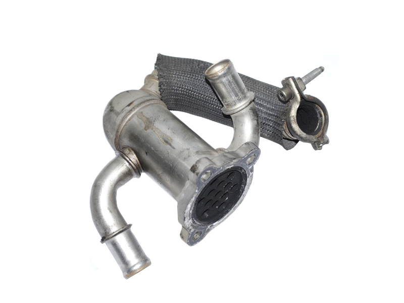 Радіатор рециркуляції ОГ 1.3CDTI OPEL COMBO 01-12 (ОПЕЛЬ КОМБО 02-) (55197846, 55184650, 55184659)