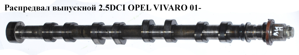 Розподільний вал випускний 2.5DCI OPEL VIVARO 01- (ОПЕЛЬ ВИВАРО) (8200019183)