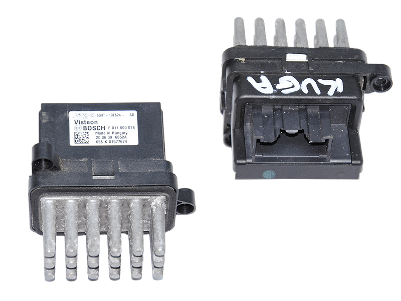 Резистор печки климат FORD FOСUS 2 04-11 (ФОРД ФОКУС) (6G9T-19E624-AD, 6G9T19E624AD, 1847910, F011500028)