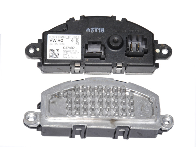 Резистор пічки під клімат VOLKSWAGEN PASSAT B8 14-23 (ФОЛЬКСВАГЕН ПАСCАТ B8) (3Q0907521A)