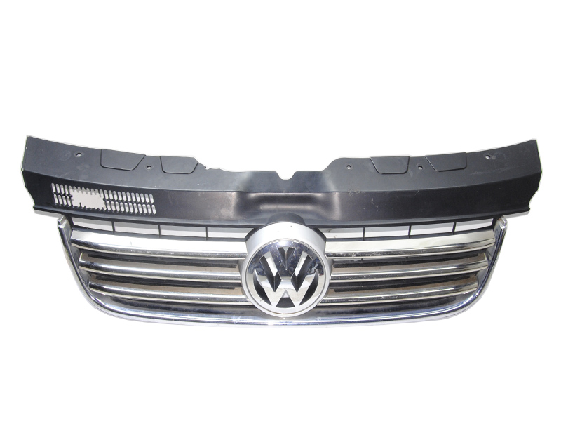 Решетка радиатора Multivan VOLKSWAGEN TRANSPORTER T5 03-09 (ФОЛЬКСВАГЕН ТРАНСПОРТЕР Т5) (7H5807101, 7H5853653)