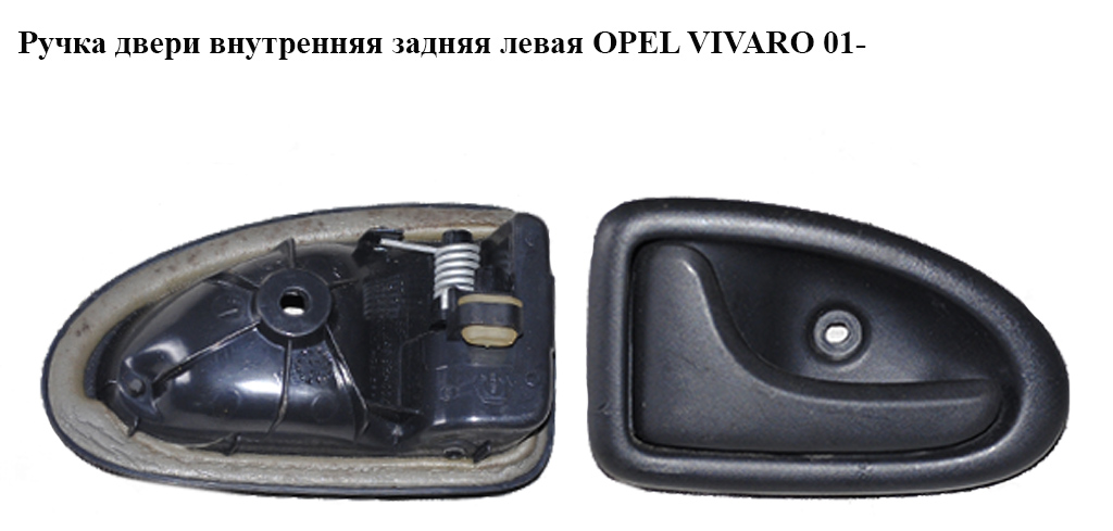 Ручка дверей внутрішня задня ліва OPEL VIVARO 01- (ОПЕЛЬ ВИВАРО)