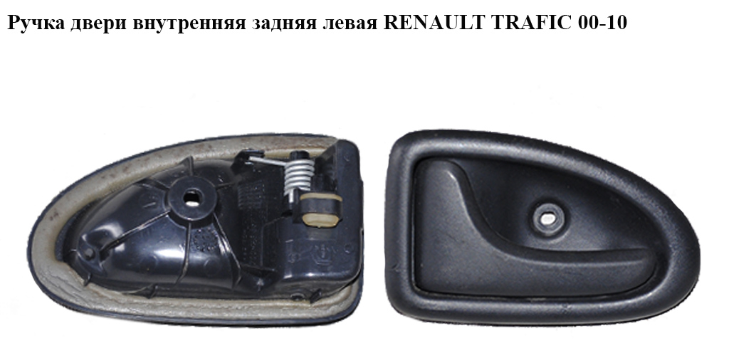 Ручка дверей внутр. задня ліва RENAULT TRAFIC 00-10 (РЕНО ТРАФІК) (7700432707, 7700423887)