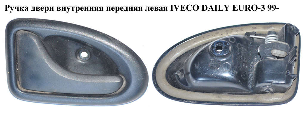 Ручка дверей внутр. передня ліва IVECO DAILY EURO-3 99- (ИВЕКО ДЕЙЛИ ЕВРО 3) (7700830078, 500314227, 91127201)
