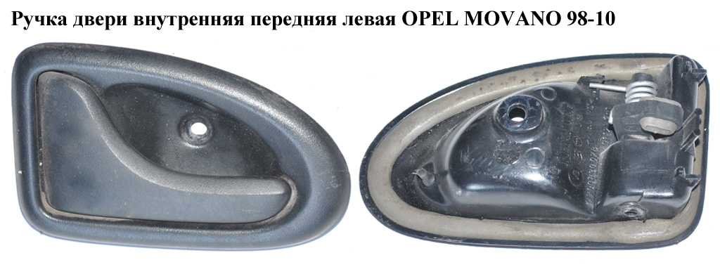 Ручка двери внутр. передняя левая OPEL MOVANO 98-10 (ОПЕЛЬ МОВАНО) (7700353282, 7700415408, 4500573, 4500685)