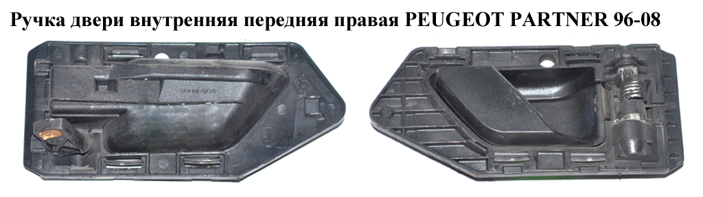 Ручка дверей внутр. передня права PEUGEOT PARTNER 96-08 (ПЕЖО ПАРТНЕР) (9621422877)