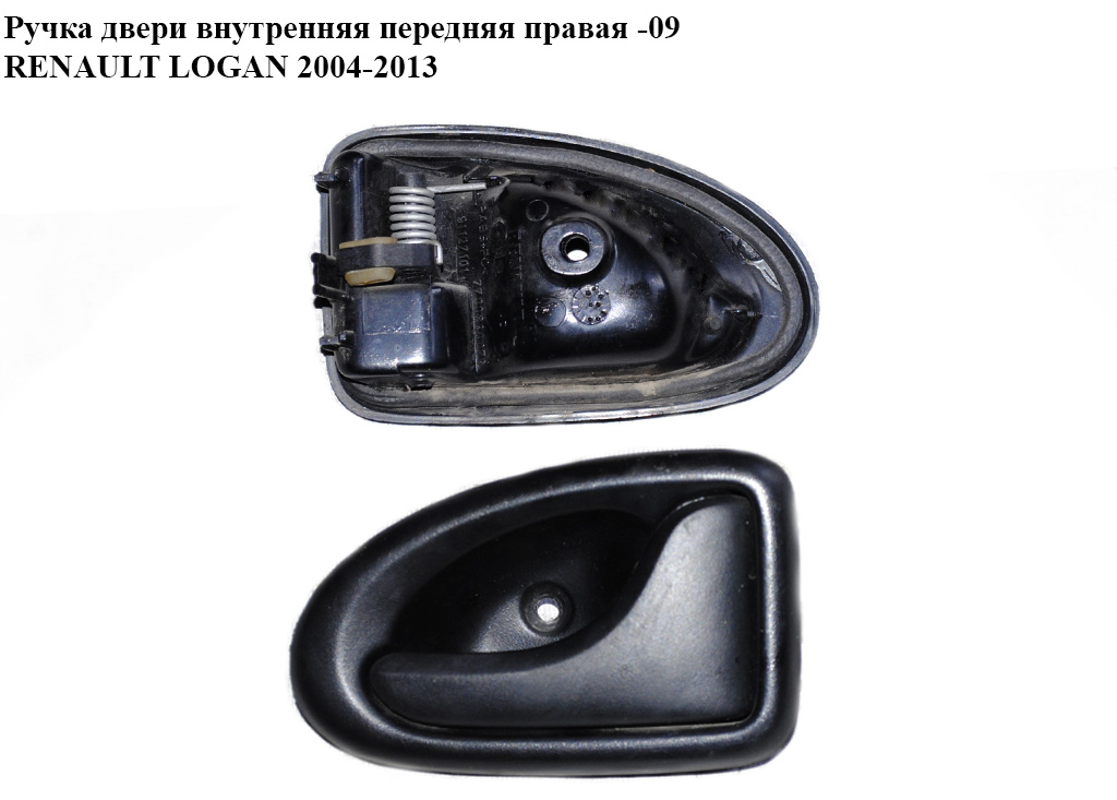 Ручка двери внутр. передняя правая -09 RENAULT LOGAN 2004-2013 (РЕНО ЛОГАН) (7700830079, 91127101)