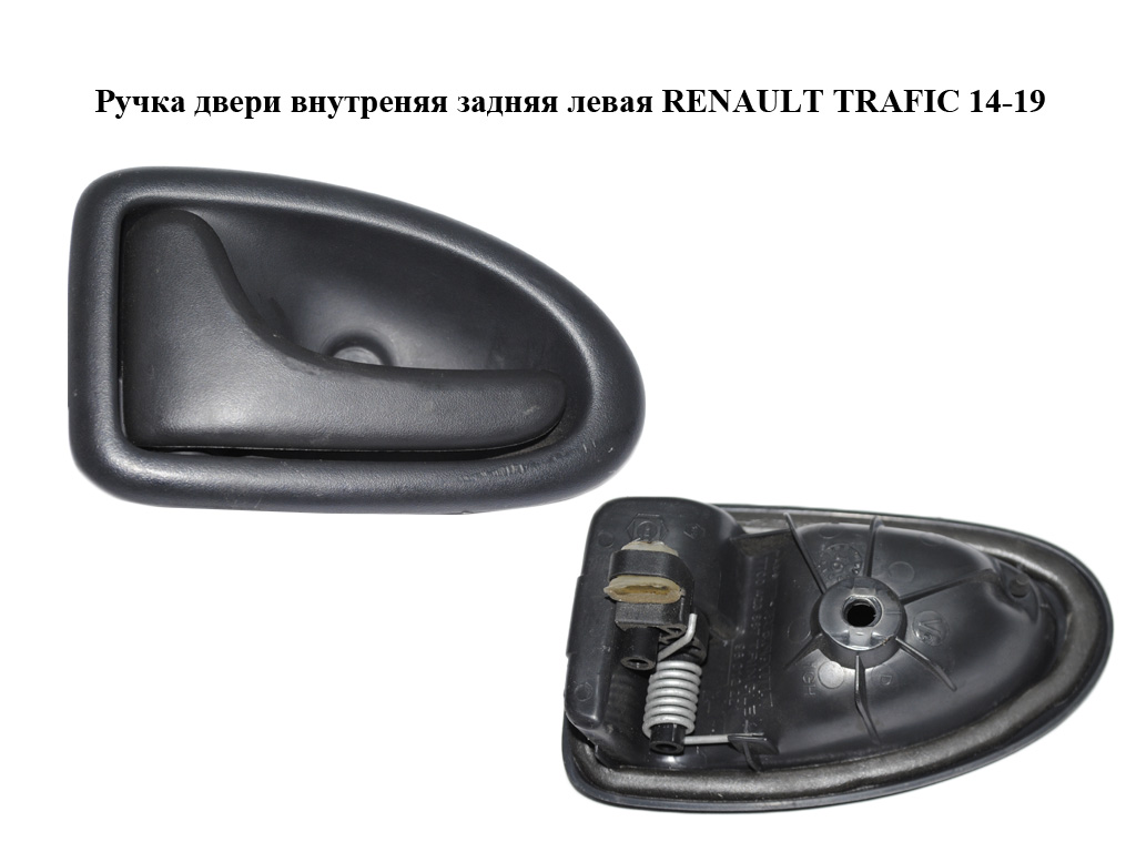 Ручка внутрішня задніх лівих дверей RENAULT TRAFIC 14-19 (РЕНО ТРАФІК) (7700423887, 96012221)