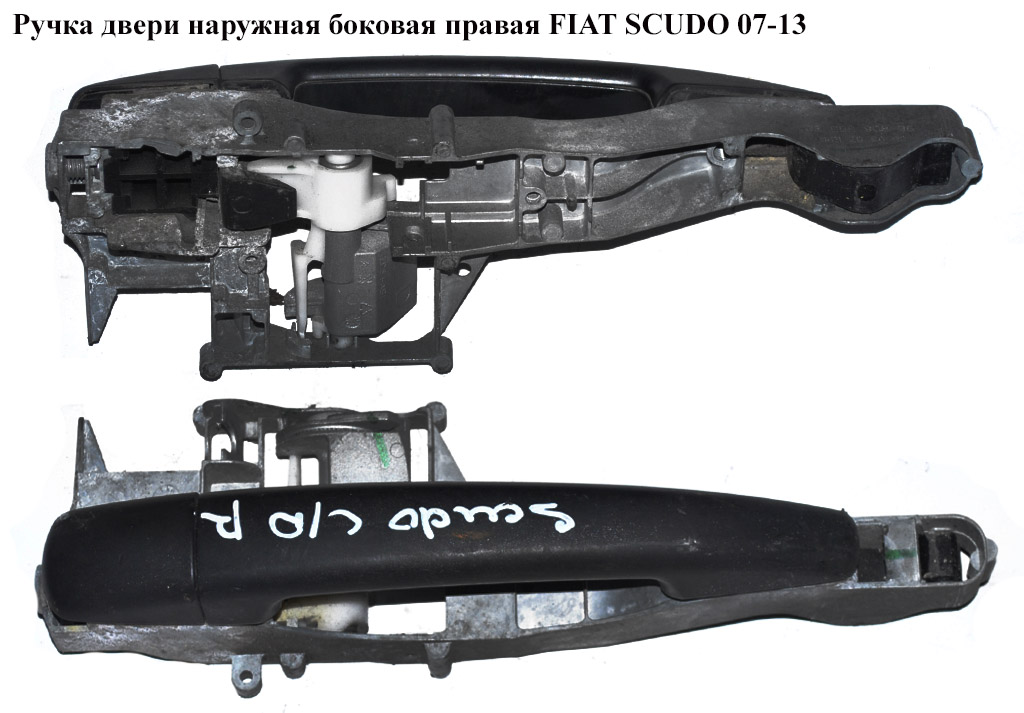 Ручка дверей зовн. бокова права FIAT SCUDO 07-13 (ФІАТ СКУДО) (9101GP, 9681732188, 80568)
