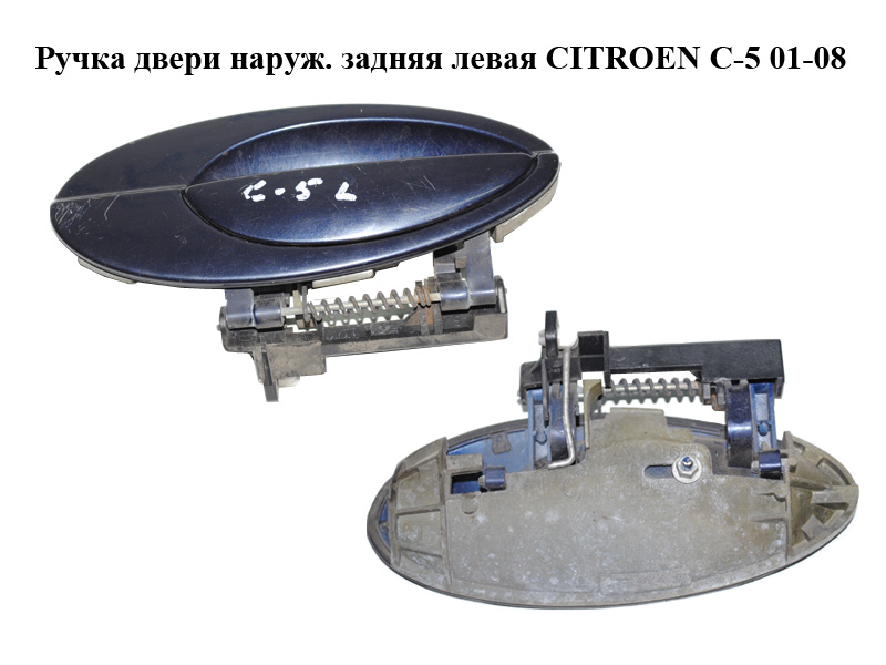 Ручка дверей зовн. задня ліва CITROEN C-5 01-08 (СИТРОЕН Ц-5) (9631831077, 9631830877)