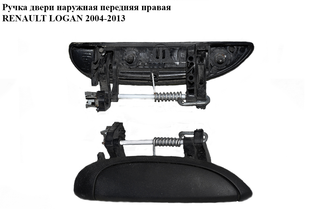 Ручка двери наруж. передняя правая RENAULT LOGAN 2004-2013 (РЕНО ЛОГАН) (7700433076)
