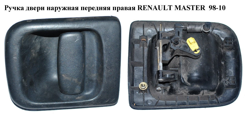 Ручка двери наруж. передняя правая RENAULT MASTER 98-10 (РЕНО МАСТЕР) (7700352489, 4500489)