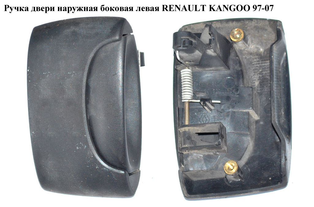 Ручка двери наружная боковая левая RENAULT KANGOO 97-08 (РЕНО КАНГО) (7700354527)