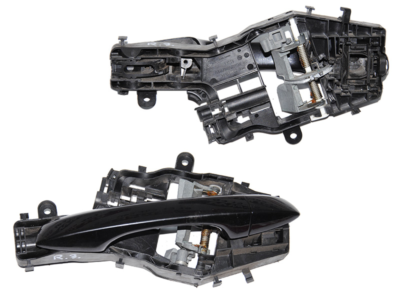 Ручка двери наружняя задняя правая VOLKSWAGEN PASSAT B8 14-23 (ФОЛЬКСВАГЕН ПАСCАТ B8) (510837812H, 510837206D, 510839168, 510837880A, 518837812E)