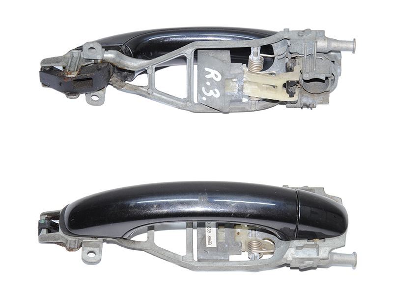 Ручка двери наружняя задняя правая VOLKSWAGEN TOUAREG 02-10 (ФОЛЬКСВАГЕН ТУАРЕГ) (7L0839886B, 7L6837205C, 7L6839167C, 7L6839879)