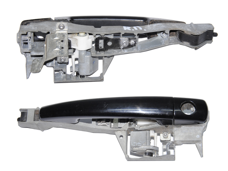 Ручка двери наружняя передняя правая PEUGEOT 3008 09-16 (ПЕЖО 3008) (9109A6, 9101KJ, 9684561477, 9684561577,