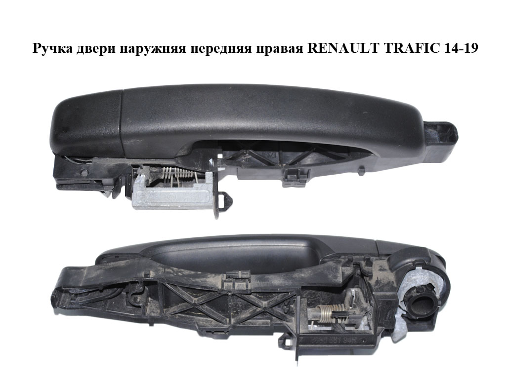 Ручка дверей зовнішня передня права RENAULT TRAFIC 14-19 (РЕНО ТРАФІК) (806068194R, 806062978R, 808406464R)