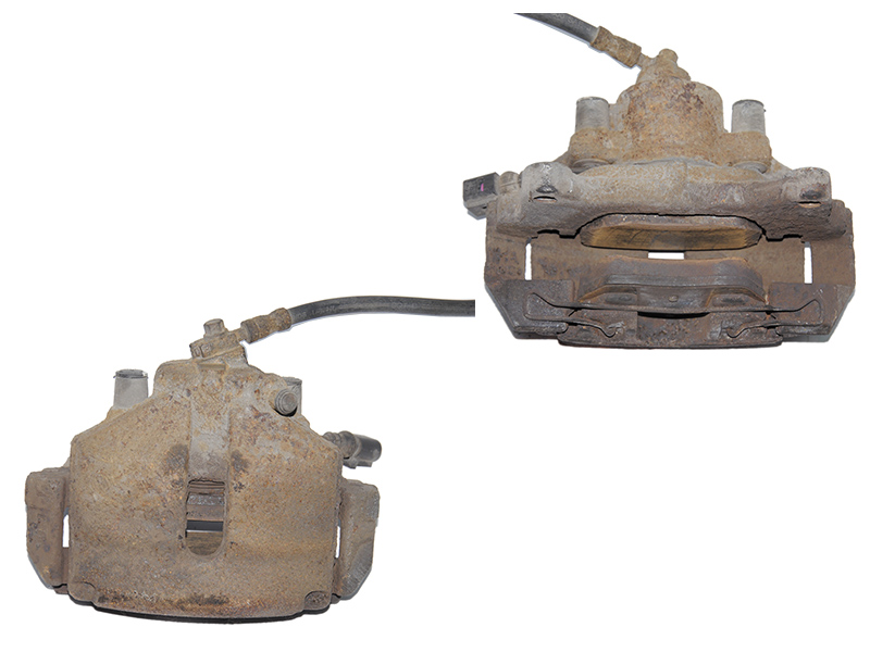 Супорт передній лівий Ate 312/25/54 VOLKSWAGEN PASSAT B6 05-10 (ФОЛЬКСВАГЕН ПАССАТ В6) (1K0615123E, 3C0615125)