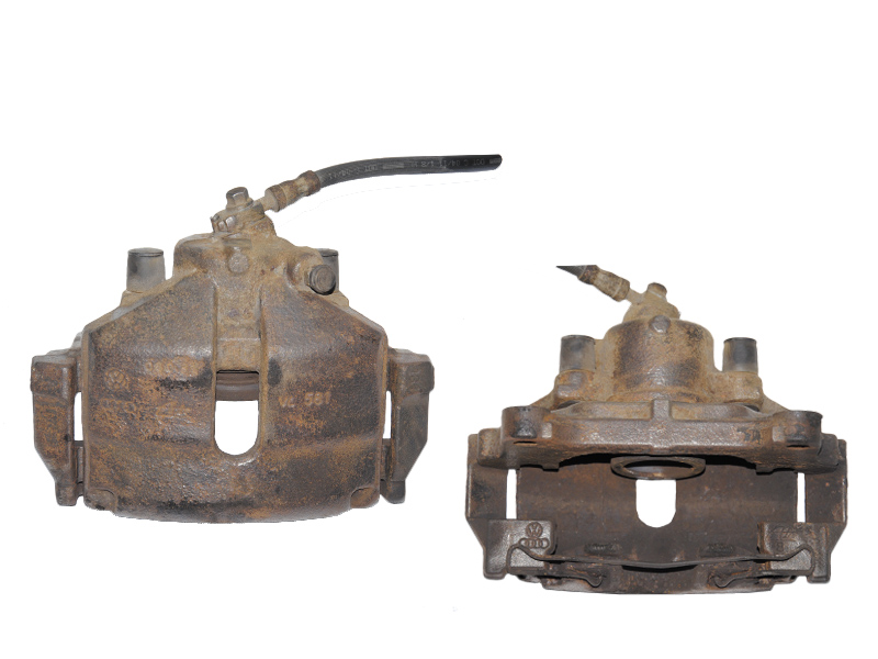 Супорт передній лівий Ate 312/25/54 VOLKSWAGEN PASSAT B7 10-15 (ФОЛЬКСВАГЕН ПАСCАТ B7) (1K0615123E, 3C0615125A)