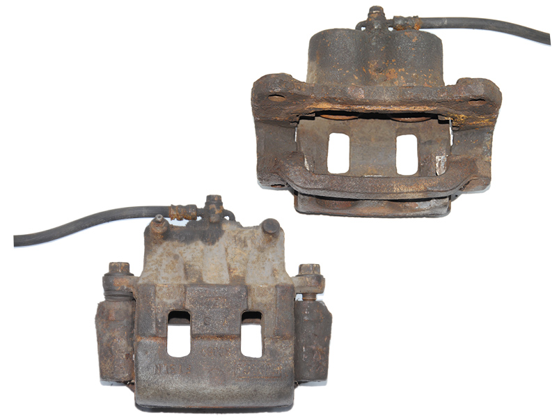 Суппорт передний правый MAZDA CX-7 06-12 (МАЗДА CX-7) (L206-33-61X, L232-33-281A, L2063361X, L23233281A)