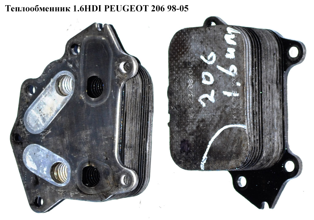 Теплообмінник 1.6HDI PEUGEOT 206 98-05 (ПЕЖО 206) (1103K2, 31174, 1103.K2)