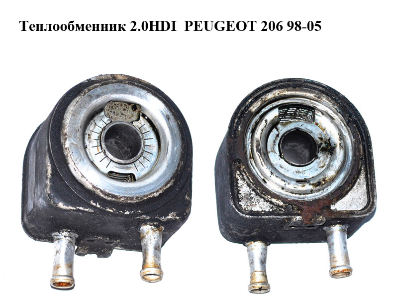 Теплообмінник 2.0HDI PEUGEOT 206 98-05 (ПЕЖО 206) (9637812980)