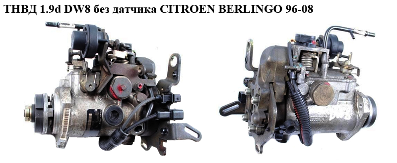 ТНВД 1.9D (DW8) CITROEN BERLINGO 96-08 (СИТРОЕН БЕРЛИНГО) (R8448B371C, DWLP12)