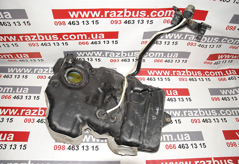 Топливный бак пластиковый дизель VOLKSWAGEN PASSAT B8 14-23 (ФОЛЬКСВАГЕН ПАСCАТ B8) (3Q0201021CK, 3Q0201055AR)
