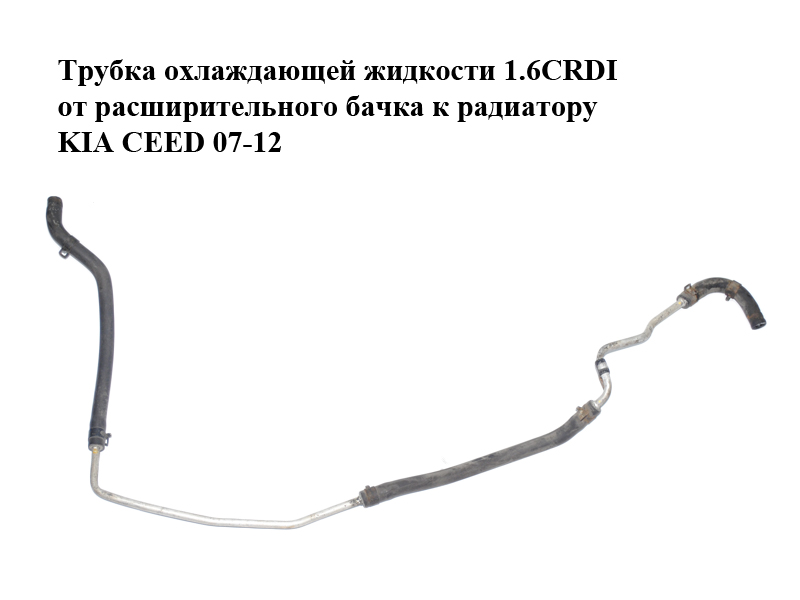 Трубка охлаждающей жидкости 1.6CRDI от расширительного бачка к радиатору KIA CEED 07-12 (КИА СИД) (254501H100)