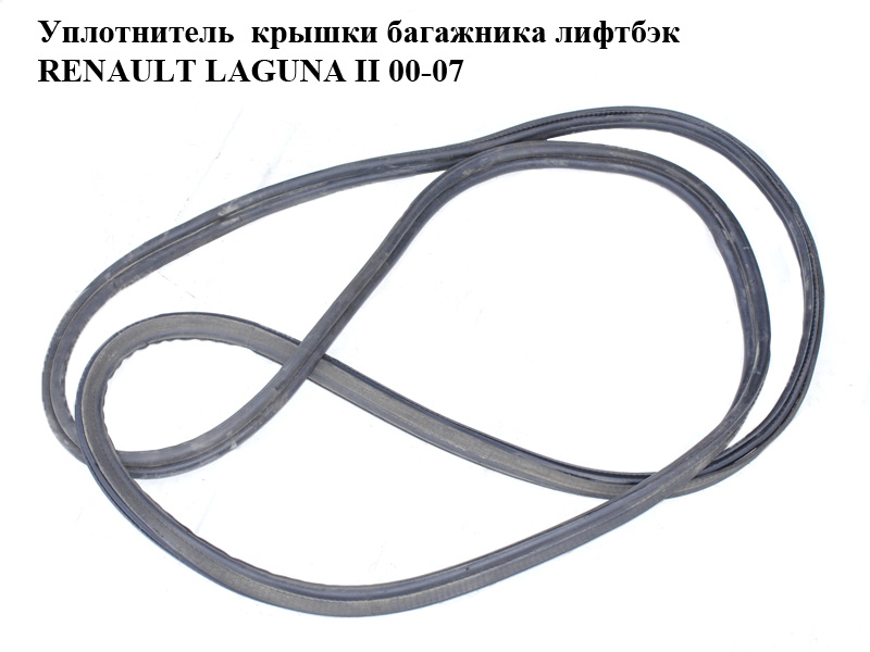 Уплотнитель крышки багажника лифтбэк RENAULT LAGUNA II 00-07 (РЕНО ЛАГУНА) (8200000784)