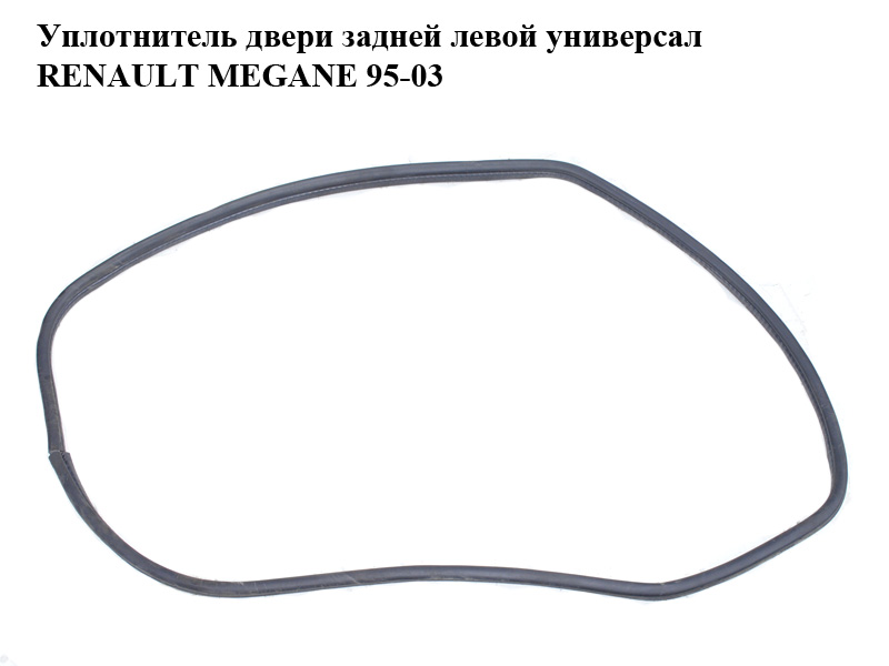 Ущільнювач дверей задніх лівих універсал RENAULT MEGANE 95-03 (РЕНО МЕГАН) (б/н)