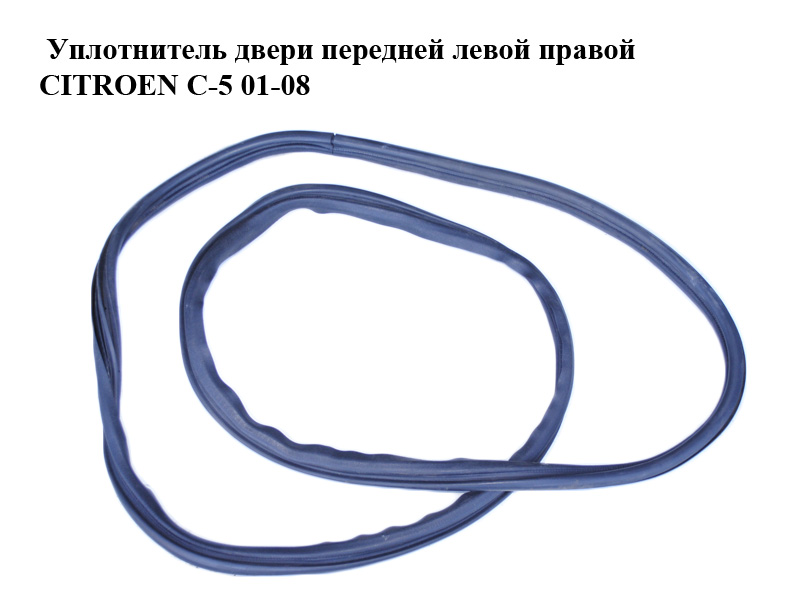 Уплотнитель двери передней левой правой CITROEN C-5 01-08 (СИТРОЕН Ц-5) (9632538780)