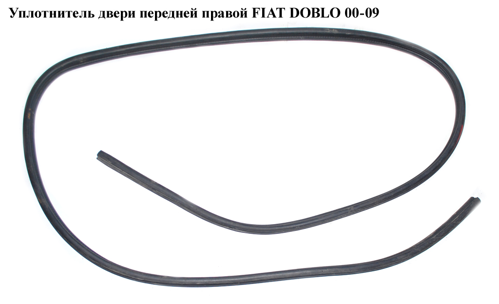 Ущільнювач двері передньої правої FIAT DOBLO 00-09 (ФИАТ ДОБЛО) (46814073, 46814072, 51766546)