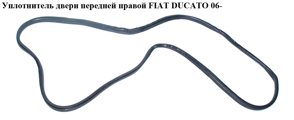 Ущільнювач дверей передніх правих FIAT DUCATO 06- (ФІАТ ДУКАТО) (1372884080, 9023YK)