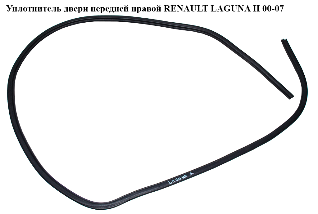 Ущільнювач дверей передніх правих RENAULT LAGUNA II 00-07 (РЕНО ЛАГУНА) (8200000803, 8200440768)