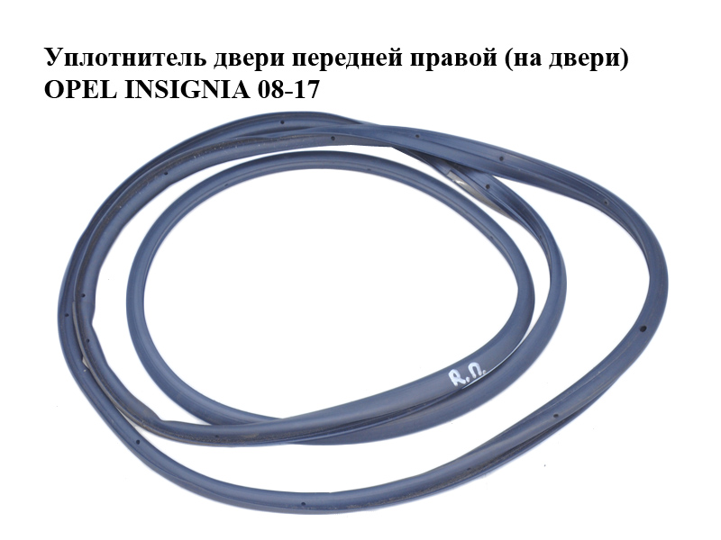 Ущільнювач двері передньої правої (на двері) OPEL INSIGNIA 08-17 (ОПЕЛЬ ИНСИГНИЯ) (13228153)
