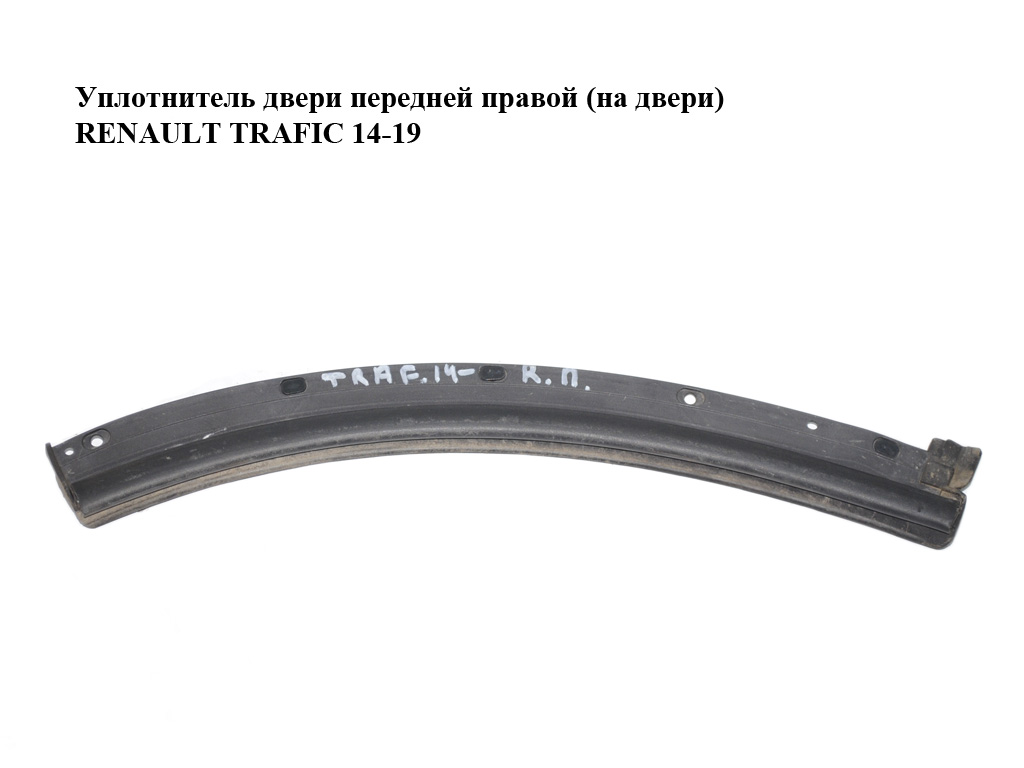 Ущільнювач дверей передніх правих (на дверях) RENAULT TRAFIC 14-19 (РЕНО ТРАФІК) (808302090R, 93451821)