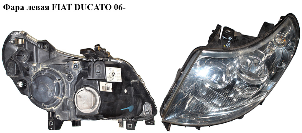 Фара ліва FIAT DUCATO 06- (ФИАТ ДУКАТО) (1340664080, PGBOX06-000-L, 0001366102080, 1606664680, 1606927480, 1606927980, 552-1124L-LD-EM, 5770092E, 6208A5, 712474701129, LPN802, 1366102080, 552-11, 1369498080)