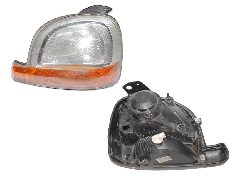 Фара левая -03 RENAULT KANGOO 97-07 (РЕНО КАНГО) (7701044037, 7701044039, 7701048696)