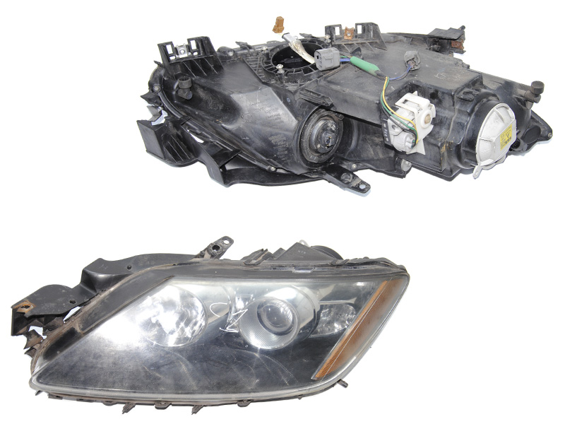Фара ліва ксенон 09- без блока розпалу MAZDA CX-7 06-12 (МАЗДА CX-7) (E22151040, E221-51040)