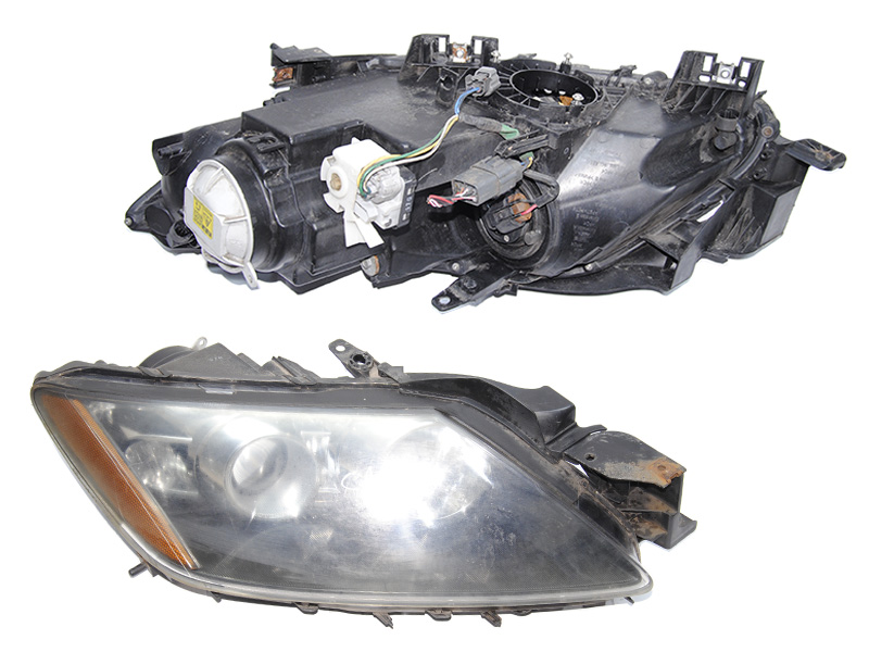 Фара правая ксенон 09- без блока розжига MAZDA CX-7 06-12 (МАЗДА CX-7) (E22151030, E221-51030)