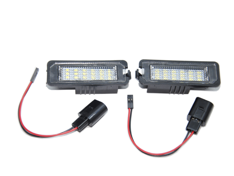 Ліхтар підсвітки номера LED комплект 2шт (Нові) VOLKSWAGEN GOLF 6 09-14 (ФОЛЬКСВАГЕН ГОЛЬФ 6)