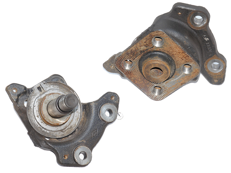 Цапфа задняя левая под ABS RENAULT KANGOO 08-12 (РЕНО КАНГО) (430431823R, 8200805936)