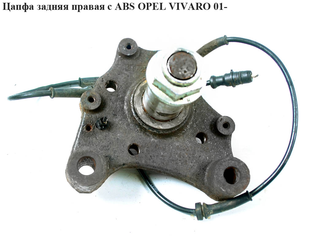 Цапфа задня права з АВS OPEL VIVARO 01- (ОПЕЛЬ ВИВАРО) (4408460, 8200050016)