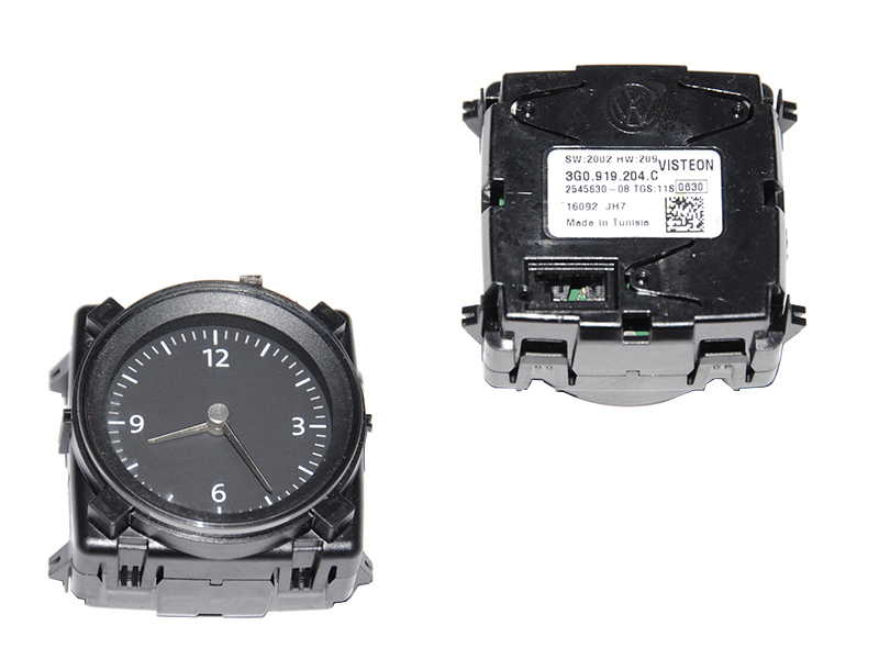Годинник торпедо VOLKSWAGEN PASSAT B8 14-23 (ФОЛЬКСВАГЕН ПАСCАТ B8) (3G0919204C)