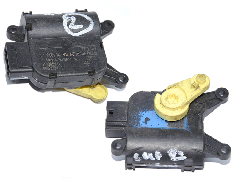 Шаговый моторчик печки VOLKSWAGEN PASSAT B6 05-10 (ФОЛЬКСВАГЕН ПАССАТ В6) (0132801342, 1K2907511C)