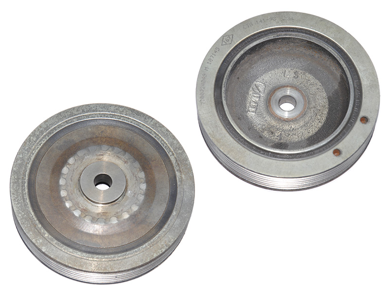 Шків колінвала 1.9D 6руч RENAULT KANGOO 97-07 (РЕНО КАНГО) (7700112999, 8200545437, 7700724249)