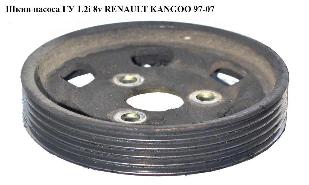 Шків насоса ГУР 1.2i 8v RENAULT KANGOO 97-07 (РЕНО КАНГО) (7700101192)